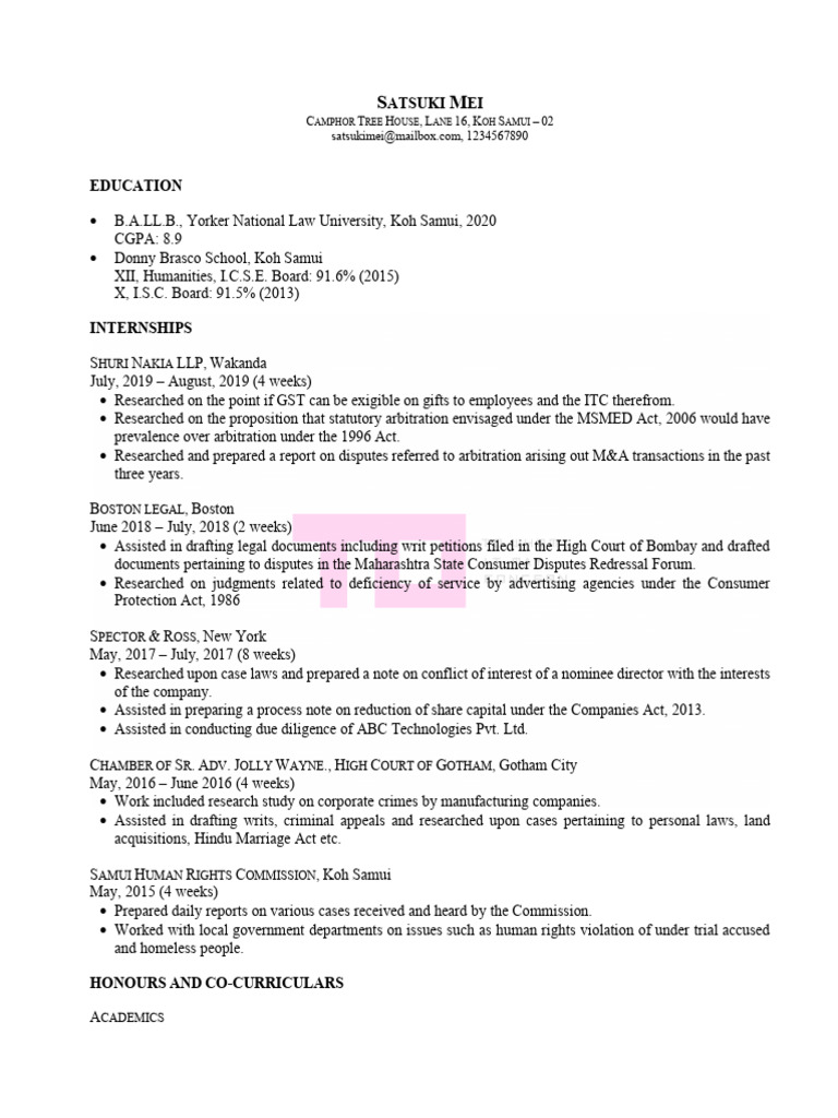 sample-resume-llb-pdf
