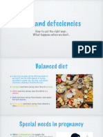 Diet and Defeciencies