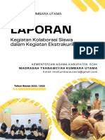 6.1 Laporan Kegiatan Kolaborasi Siswa Dalam Kegiatan Ekstrakurikuler