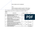 Presupuesto Remodelacion de Oficina - El Porvenir