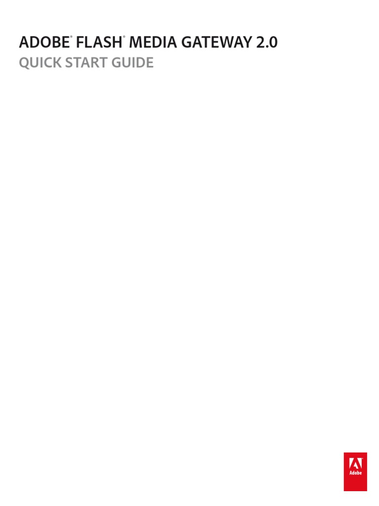 Flash Media Gateway Docs Quick Start Session Initiation Protocol