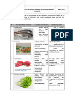 Taller 02 - BPM CONTROL DE MP E INSUMOS