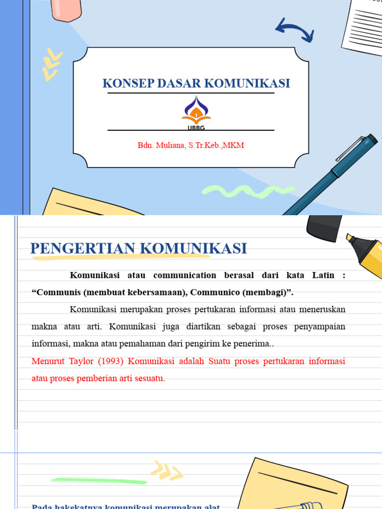 Konsep Dasar Komunikasi Keperawatan Pdf