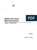 Macroeconomia (Silabo 2021-2)