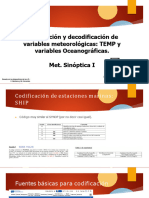Practica - 2 - Codificacion y Decodificacion de Variables Meteorologicas TEMP y Decodificacion de Variables Oceanograficas