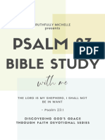 Psalm 23 Devotional Bible Study 1