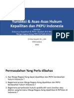 Yuridiksi & Asas-Asas Hukum Kepailitan Dan PKPU Indonesia