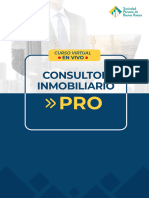 Brochure Curso Consultor Inmo Pro en Vivo