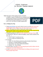 3a - World Issues Hot Spots Mapping Assignment