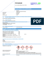 Fiche Securité de Permanganate Nouvelle Version