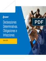 DDJJ Mensuales IGV Renta Planillas T Registro - Obligaciones y Sanciones