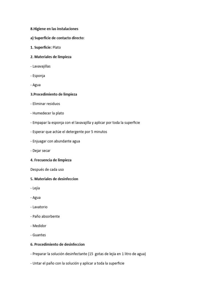proceso de poes y control de plagas(parte de un manual de sanidad de ...