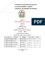 Universidad Nacional Tecnológica de Lima Sur Facultad de Ingeniería Y Gestión Carrera Profesional de Ingeniería de Sistemas