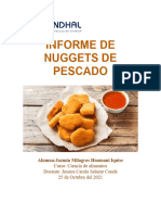 Informe de Nuggets de Pescado