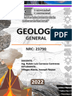 Tarea N° 2 - Geología General