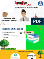 Aksi Nyata Mengapa Kurikulum Perlu Berubah