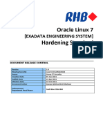 RHB - Oracle Linux 7 For EXADATA Hardening Standard 2.0