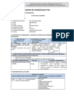 Sesion de Aprendizaje N°03 - 3er Grado San Antonio de Padua