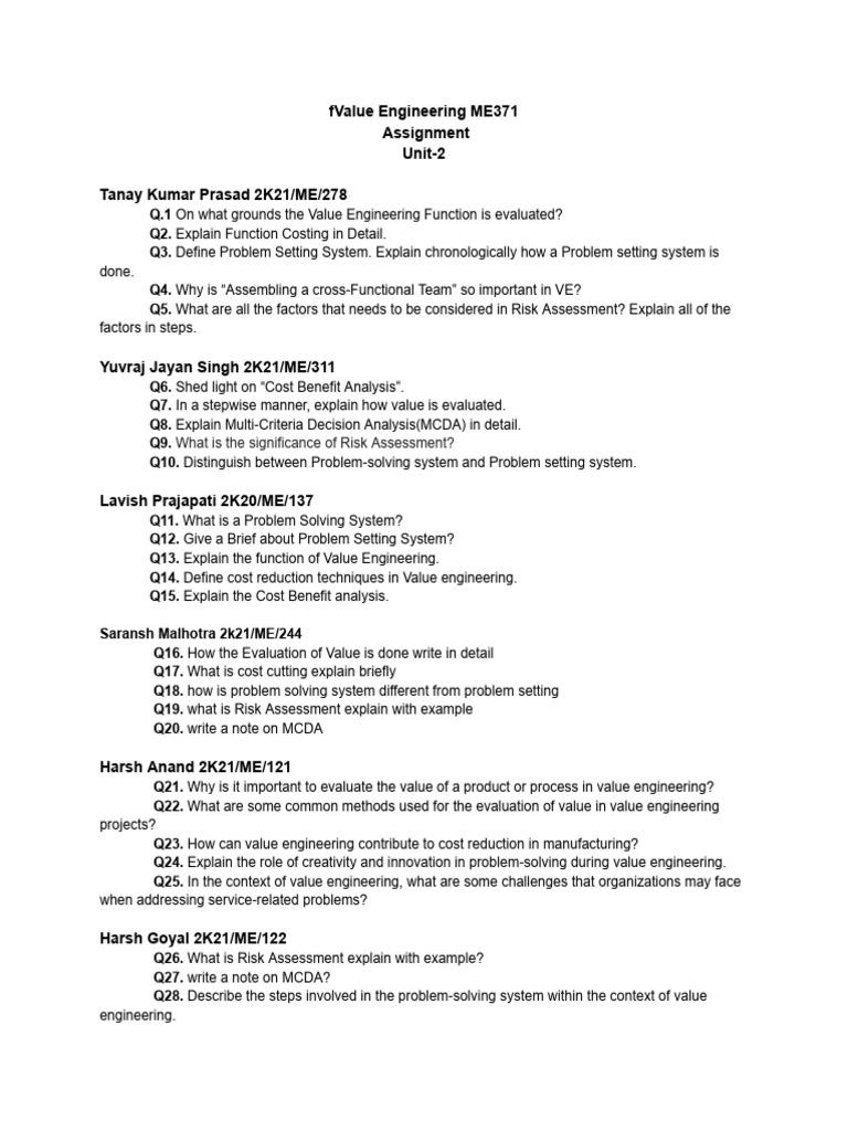 Unit 2 value engineering pdf