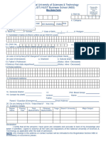 Bio Data Form PG.