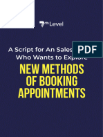 7th Level-A Script For Any Salesperson Who Wants To Explore New Methods of Booking Appointments