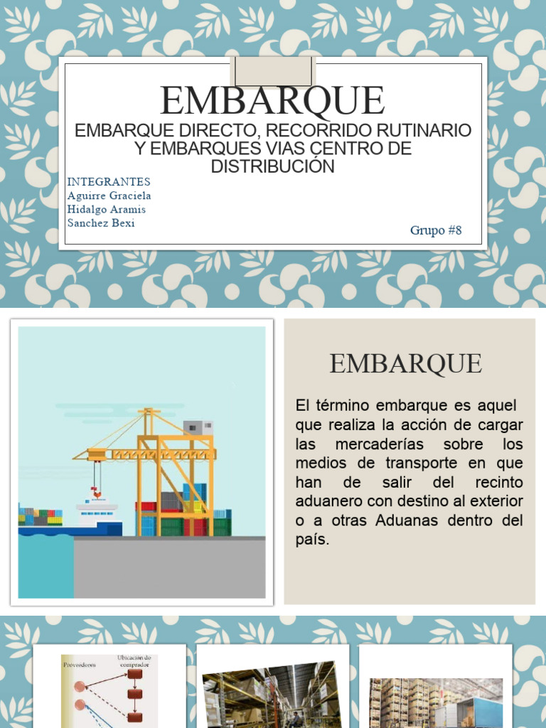 EMBARQUE | PDF