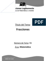 11 - Fracciones - Logikamente Matematica