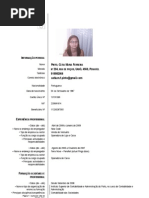 Curricullum Vitae - Cátia Pinto, 2080178