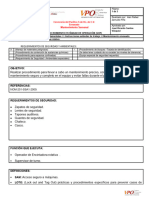 PAC-MTN-SEM-SOP-2058 Mantenimiento Semanal