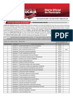 Secretaria Municipal de Educação: 24 de Agosto de 2023 - Ano XXII. #2781 - Páginas 01 A 26 Termos de Homologação