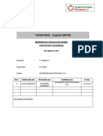 Memoria de Calculo de Aforo