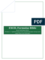 Excel Formula Bible