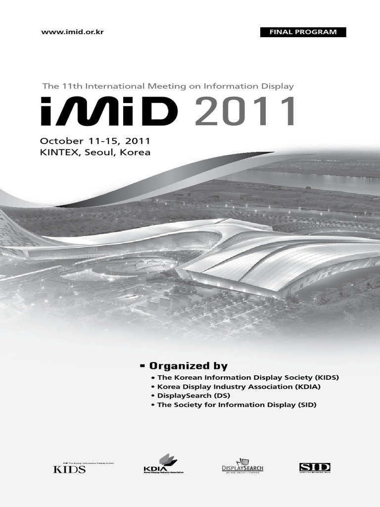 IMID2011 Final Program Book | PDF