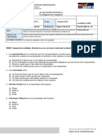 Evaluación La Empresa de Conquista