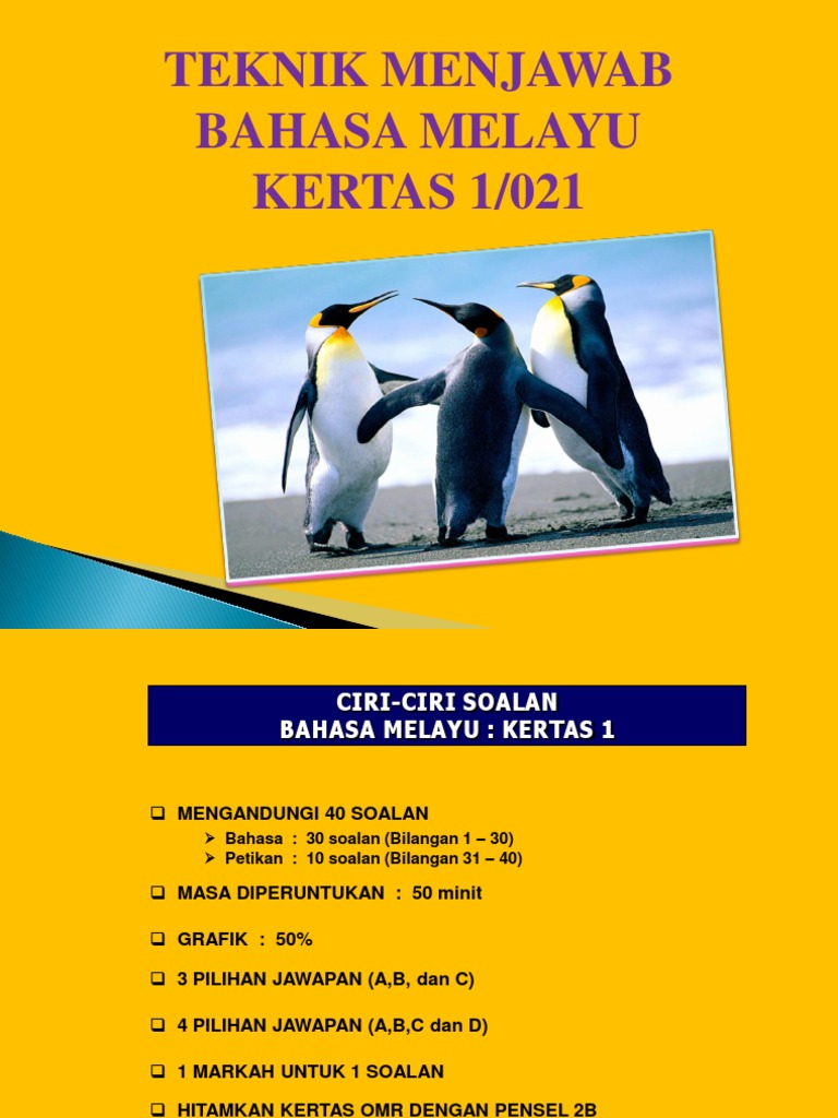 Soalan Ppt Bahasa Melayu Format Kssm Tingkatan 1 - Cara 