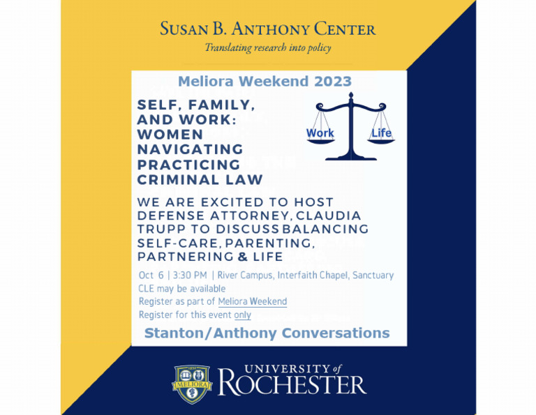 SBAC Meliora Weekend 2023 Flyer PDF