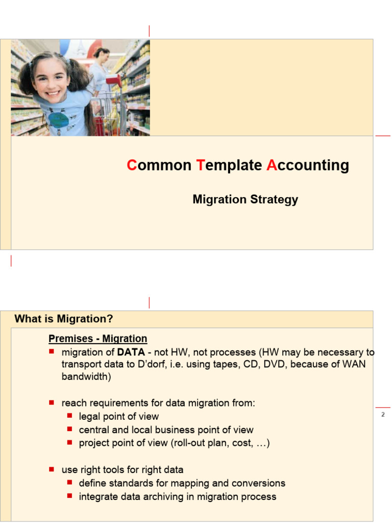 SAP Data Migration Strategy Overview | PDF