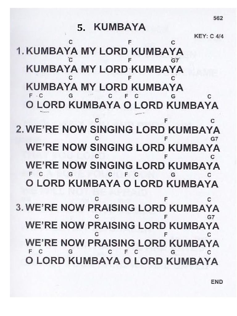 Kumbaya PDF