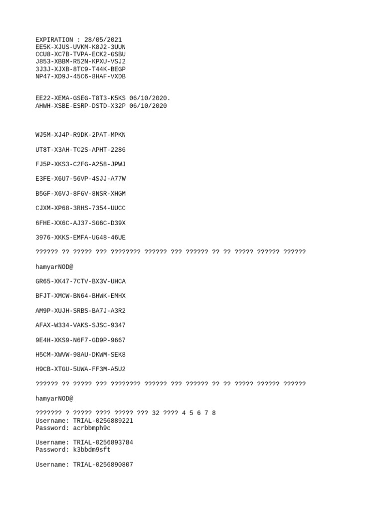 Usuarios Nod32 2021 | PDF