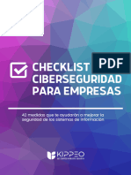 Checklist de Ciberseguridad para Empresas - VF