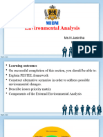 Environmental Analysis- Session Four