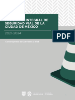 Programa Integral de Seguridad Vial de La Ciudad de Mexico 2021 2024docx