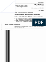 NF P 94-052-1 (1995) IP Cône de Pénétration