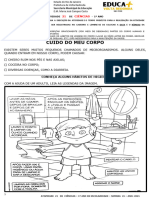 ATIVIDADE 21 DE CIÊNCIAS - 1º ANO - 2021