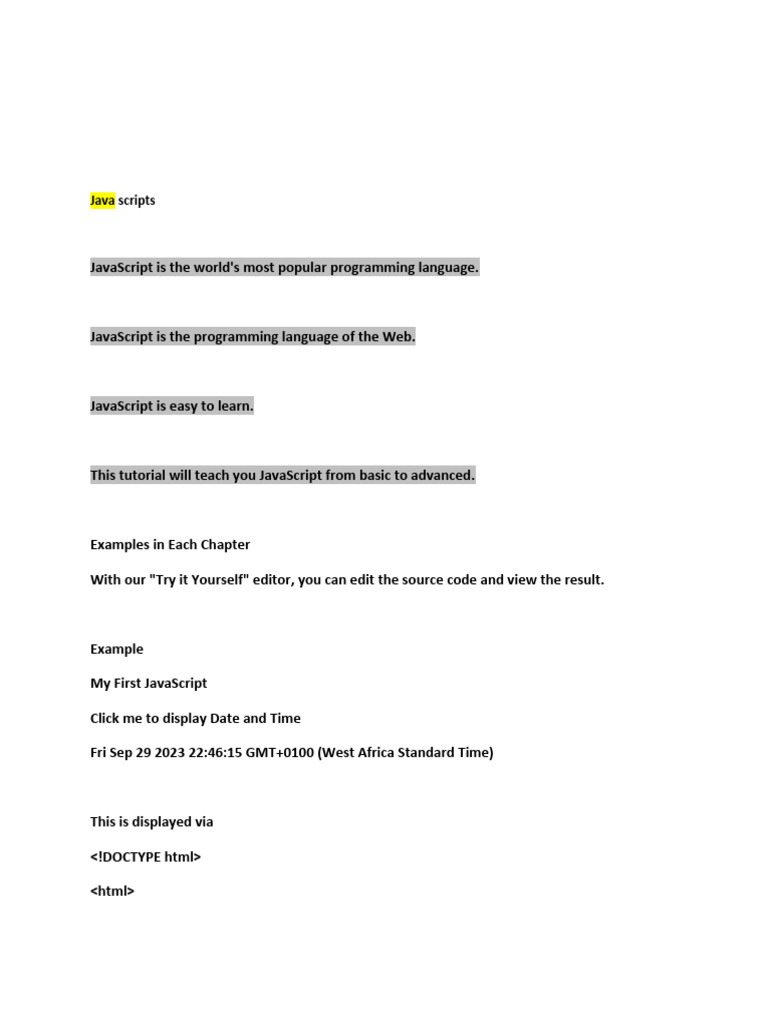 CSS, JAVA | PDF