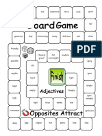 Board Game - Opposites Attract (Adjectives)