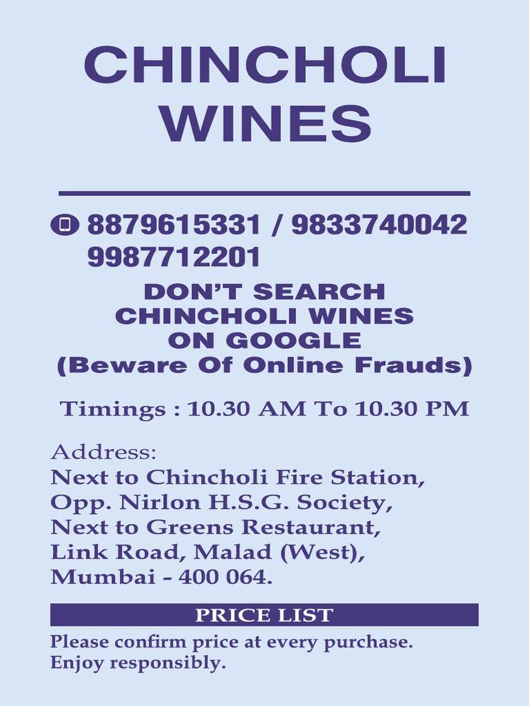 Chincholi Wines (Wine) 21 Aug 2023 PDF