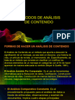 Metodos de Analisis de Contenidos