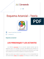 Esquema Actancial - Teoría - Llevate Todo