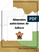 Alimentos Autóctonos de Jalisco